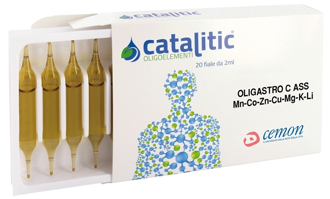 CATALITIC OLIGOELEMENTI OLIGATRO MN-CO-ZN-CU-MG-K-LI 20 AMPOLLE - farmacialombardia.it