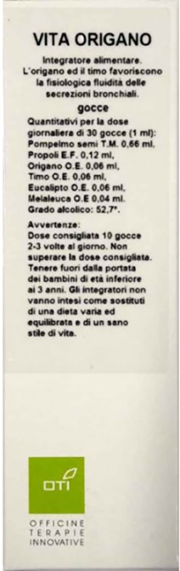 VITA ORIGANO GOCCE 30ML - farmacialombardia.it
