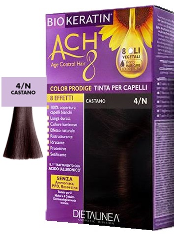 BIOKERATIN ACH8 COLOR PRODIGE 4/N CASTANO - farmacialombardia.it