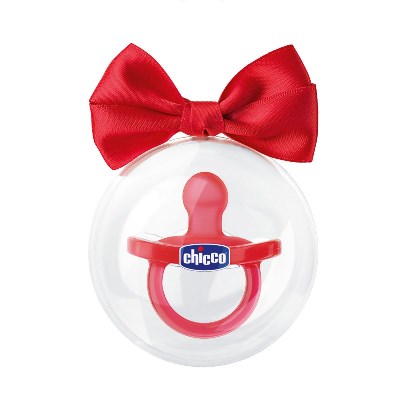 CHICCO GOMMOTTO ROSSO IN SILICONE 0-6 MESI - farmacialombardia.it