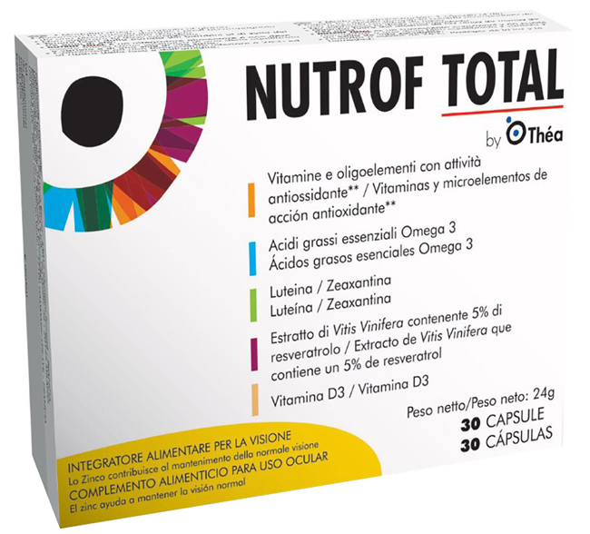 NUTROF TOTAL 30 CAPSULE - farmacialombardia.it