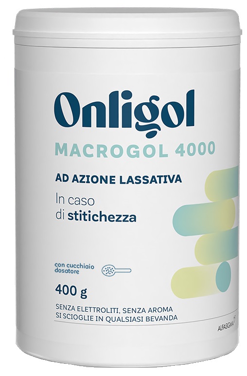 ONLIGOL MACROGOL 4000 400 G SENZA ZUCCHERO - farmacialombardia.it