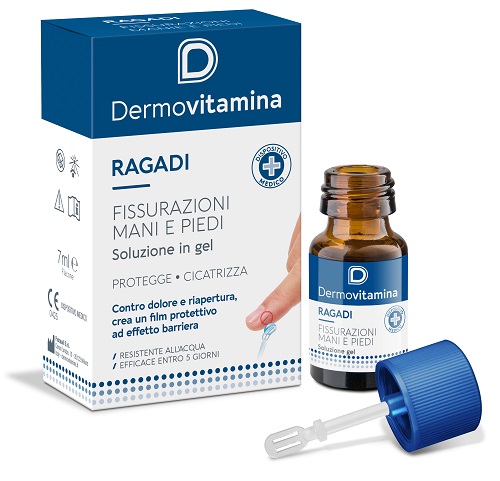 DERMOVITAMINA RAGADI GEL MANI E PIEDI 7 ML - farmacialombardia.it