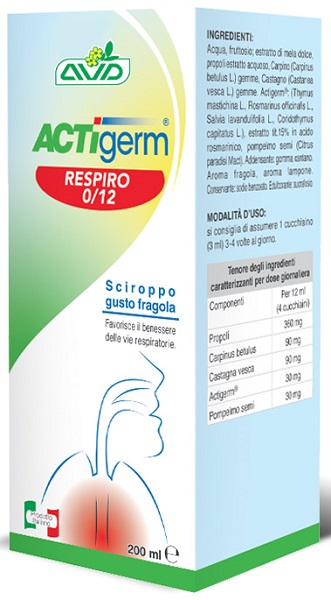 ACTIGERM RESPIRO 0-12 200 ML - farmacialombardia.it