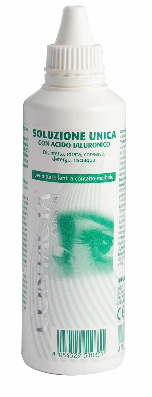 SOLUZIONE OCULARE CON ACIDO IALURONICO CONTACTA 100 ML MARCHIO CE - farmacialombardia.it
