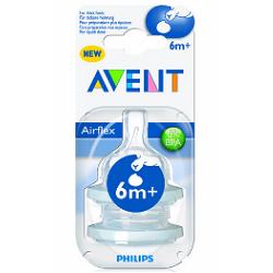AVENT TETTARELLA FESSURA A Y PER LIQUIDI DENSI Y 2 PEZZI - farmacialombardia.it