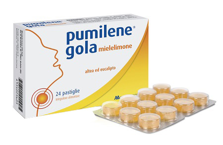 PUMILENE GOLA MIELE LIMONE 24 PASTIGLIE - farmacialombardia.it
