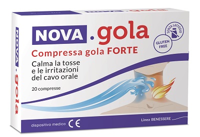 NOVA GOLA COMPRESSA GOLA FORTE 20 COMPRESSE - farmacialombardia.it