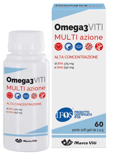 VITI OMEGA3 MULTIAZIONE 60 PERLE - farmacialombardia.it