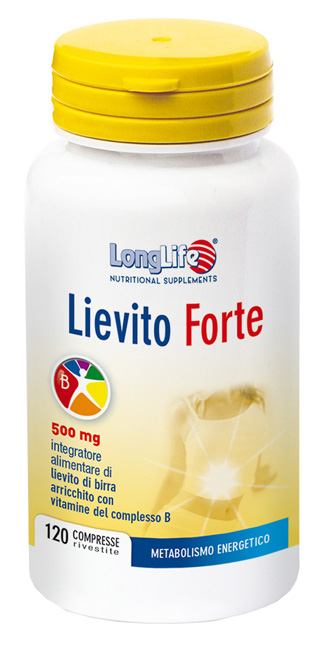LONGLIFE LIEVITO FORTE 120 COMPRESSE - farmacialombardia.it