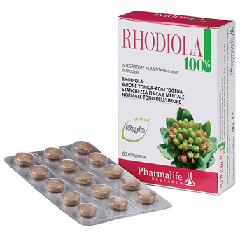 RHODIOLA 100% 60 COMPRESSE - farmacialombardia.it