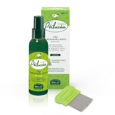 HELAN OCCHIO AL PIDOCCHIO OLIO SPRAY 100 ML + PETTININO - farmacialombardia.it