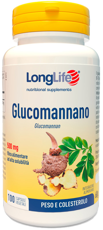 LONGLIFE GLUCOMANNANO 100 CAPSULE VEGETALI - farmacialombardia.it