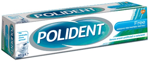 POLIDENT FREE ADESIVO PER PROTESI DENTARIA 40 G - farmacialombardia.it