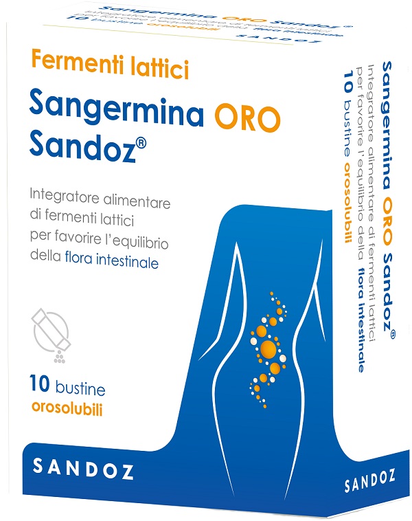 SANGERMINA ORO 10 BUSTINE OROSOLUBILE - farmacialombardia.it