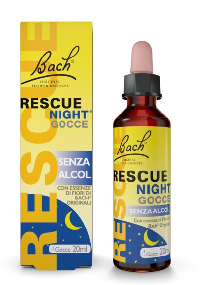 RESCUE ORIGINAL NIGHT SENZA ALCOL GOCCE 20 ML - farmacialombardia.it