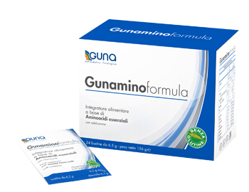 GUNAMINOFORMULA 24 BUSTINE 156 G - farmacialombardia.it