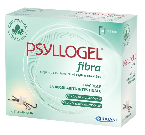 PSYLLOGEL FIBRA VANIGLIA 20 BUSTINE - farmacialombardia.it