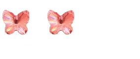 ORECCHINO FARFALLA 5MM ROSEPC - farmacialombardia.it