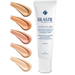RILASTIL CAMOUFLAGE FONDOTINTA CORRETTIVO FLUIDO ELEVATA COPRENZA 30 30 ML - farmacialombardia.it