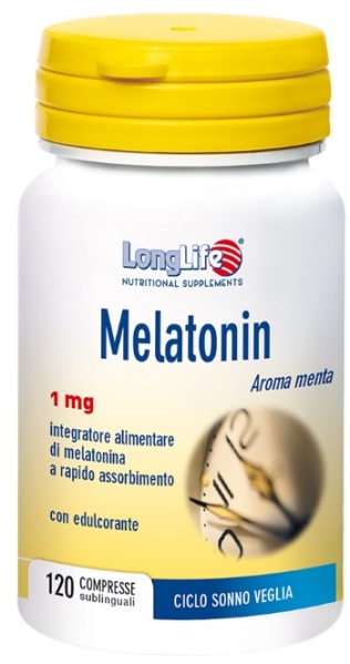 LONGLIFE MELATONIN 1 MG 120 COMPRESSE - farmacialombardia.it