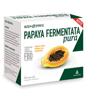 BODY SPRING PAPAYA FERMENTATA PURA 30 BUSTINE - farmacialombardia.it