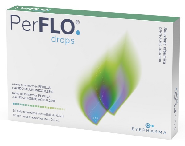 PERFLO DROPS GOCCE OCULARI 10 FIALE MONODOSE - farmacialombardia.it