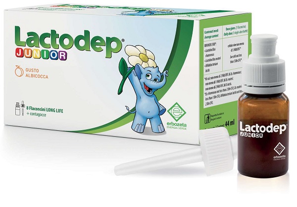 LACTODEP JUNIOR 8 FLACONCINI X 5,5 ML - farmacialombardia.it