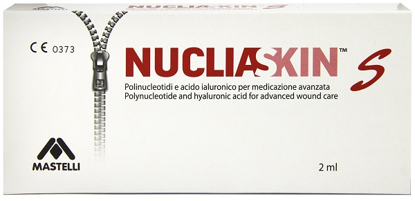 NUCLIASKIN S MEDICAZIONE AVANZATA BIOATTIVA TRATTAMENTO ULCERE E LESIONI CUTANEE FIALA-SIRINGA DA 2 ML - farmacialombardia.it