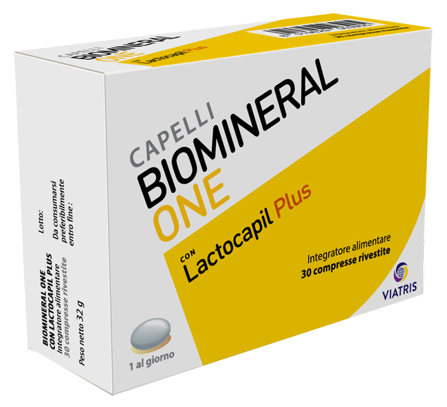 BIOMINERAL ONE LACTOCAPIL PLUS 30 COMPRESSE - farmacialombardia.it