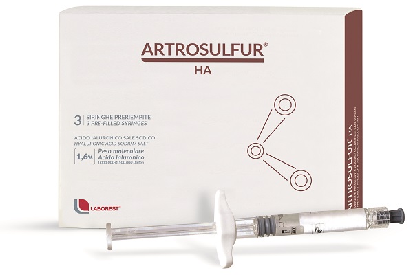 SIRINGA INTRA-ARTICOLARE ARTROSULFUR HA ACIDO IALURONICO 1,6% 2 ML 3 PEZZI - farmacialombardia.it