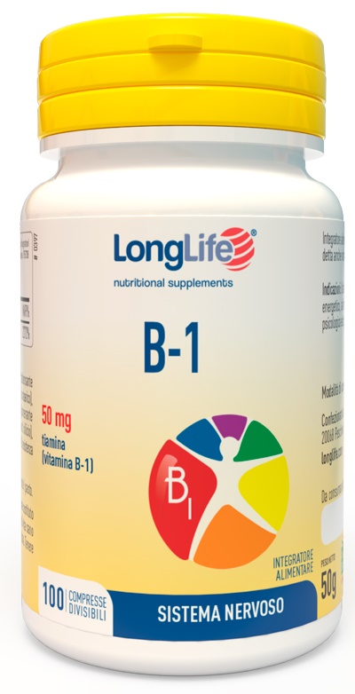 LONGLIFE B1 100 COMPRESSE 50 MG - farmacialombardia.it