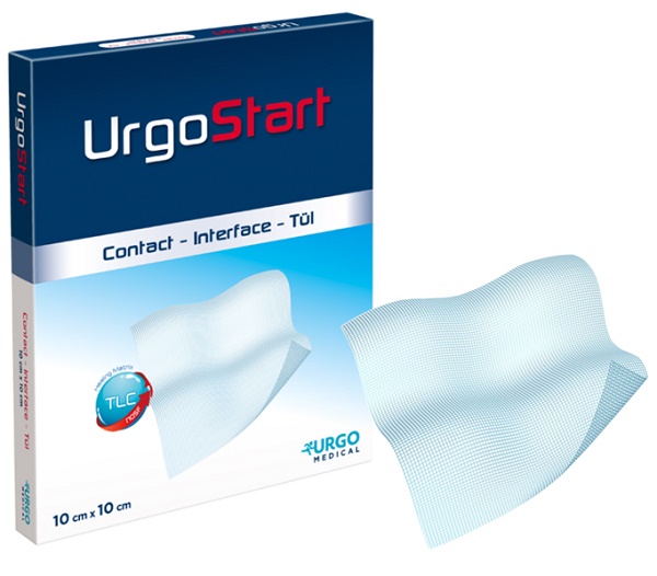 MEDICAZIONE NON ADERENTE URGOSTART CONTACT 10X10CM 10 PEZZI - farmacialombardia.it