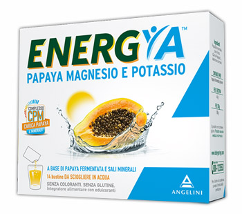 ENERGYA PAPAYA MAGNESIO POTASSIO 14 BUSTINE - farmacialombardia.it