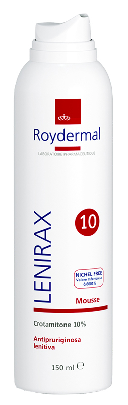LENIRAX 10 MOUSSE DERMATOLOGICA CROTAMITONE 10% 150 ML - farmacialombardia.it