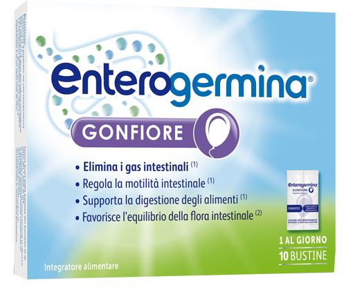 ENTEROGERMINA GONFIORE 10 BUSTINE BIPARTITE - farmacialombardia.it