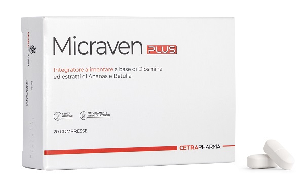 MICRAVEN PLUS 20 COMPRESSE DA 1030 MG - farmacialombardia.it