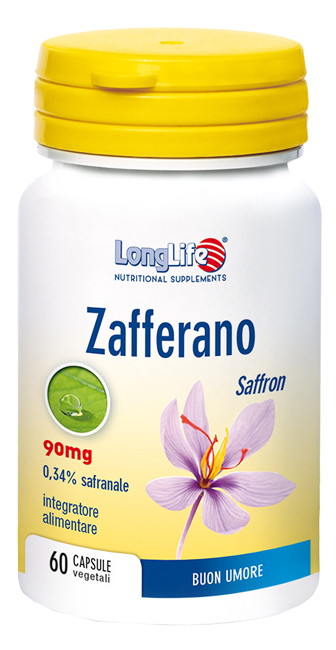 LONGLIFE ZAFFERANO 60 CAPSULE VEGETALI - farmacialombardia.it