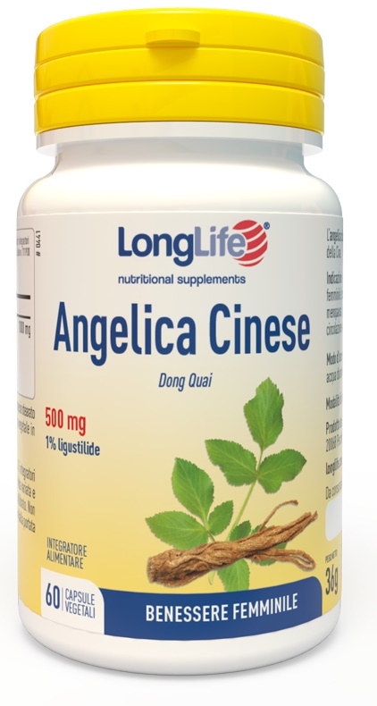 LONGLIFE ANGELICA CINESE 60 CAPSULE VEGETALI - farmacialombardia.it