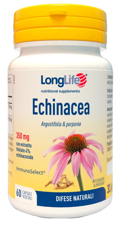 LONGLIFE ECHINACEA 60 CAPSULE VEGETALI - farmacialombardia.it