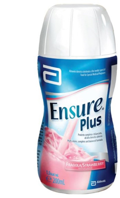 ENSURE PLUS FRAGOLA 4 BOTTIGLE DA 200 ML - farmacialombardia.it