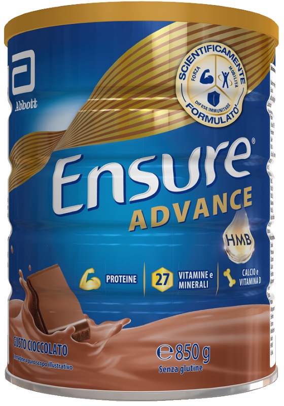 ENSURE ADVANCE CIOCCOLATO 850 G - farmacialombardia.it