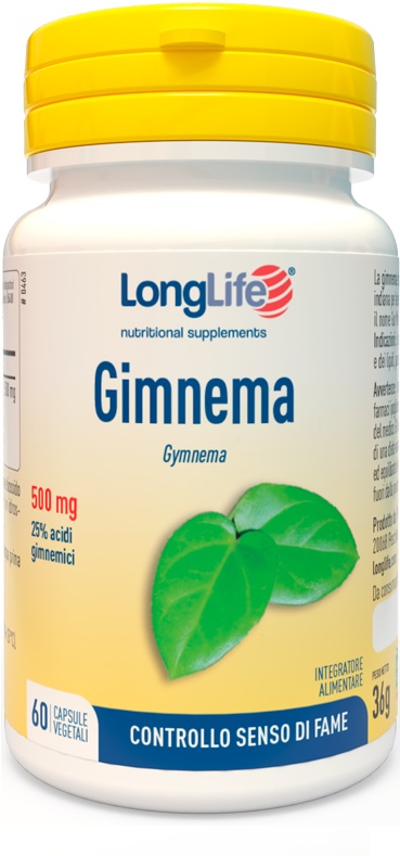 LONGLIFE GIMNEMA 60 CAPSULE VEGETALI - farmacialombardia.it