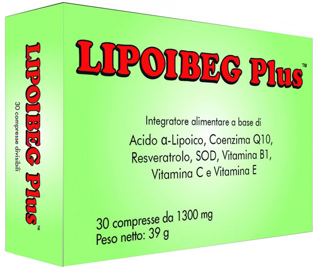 LIPOIBEG PLUS 30 COMPRESSE DA 1300 MG - farmacialombardia.it