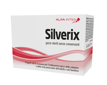 GARZA PERIOCULARE SILVERIX 14 PEZZI - farmacialombardia.it