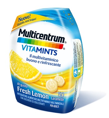 MULTICENTRUM VITAMINTS FRESH LEMON 50 CARAMELLE - farmacialombardia.it