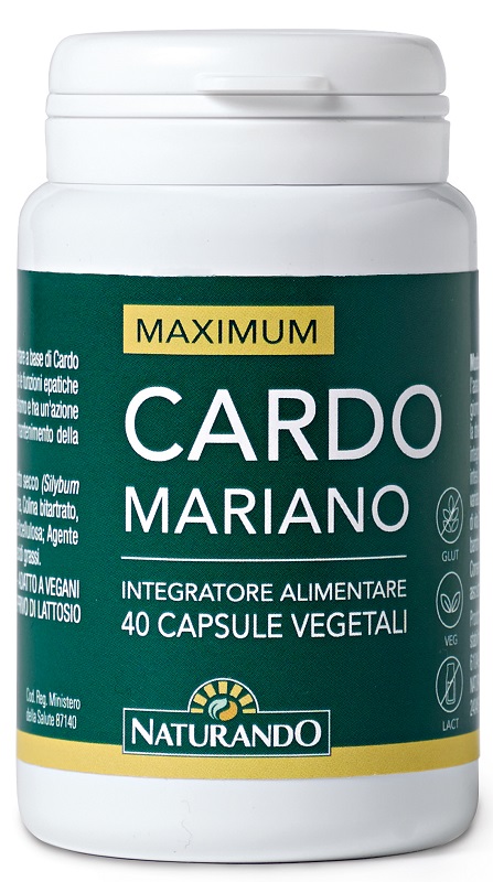 MAXIMUM CARDO MARIANO 40 CAPSULE - farmacialombardia.it