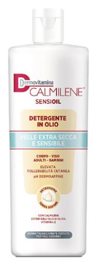 DERMOVITAMINA CALMILENE SENSIOIL DETERGENTE IN OLIO SENZA SAPONE PER PELLE EXTRA SECCA E SENSIBILE 500 ML - farmacialombardia.it