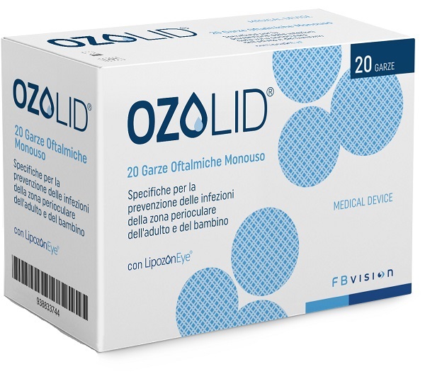 GARZA OZOLID OFTALMICA TNT CON OLIO OZONIZZATO IN FOSFOLIPIDI LIPOZONEYE 20 PEZZI - farmacialombardia.it