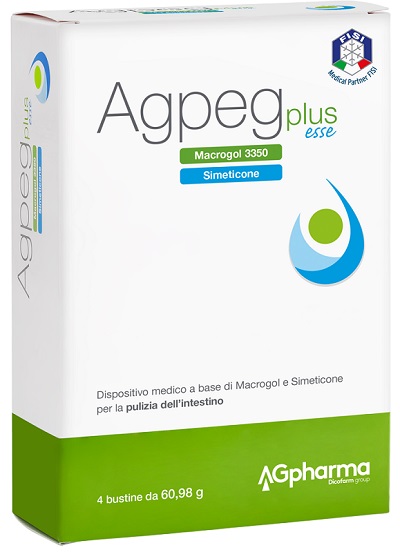 AGPEG PLUS ESSE 4 BUSTE OROSOLUBILI DA 60,98 G - farmacialombardia.it